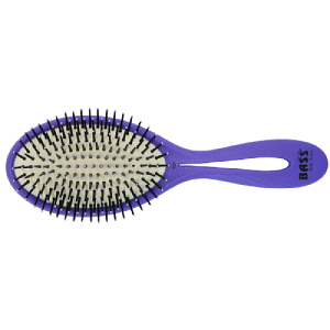 Bass Brushes Oval Brush - Purple Oval Brush - Purple