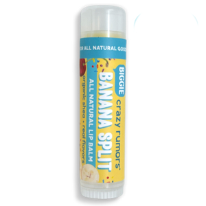 Crazy Rumors Biggie Lip Balm - Banana Split Biggie Lip Balm - Banana Split