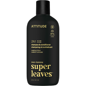 Attitude Men's Super Leaves Volume 2 in 1 Shampoo & Conditioner Men's Super Leaves Volume 2 in 1 Shampoo & Conditioner